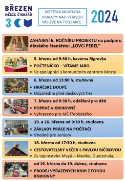 Březen - měsíc čtenářů