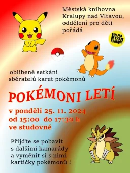 Setkání sběratelů karet pokémonů
