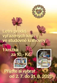 Prázdninový prodej vyřazených knih