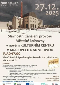 Slavnostní zahájení provozu Městské knihovny v novém Kulturním centru