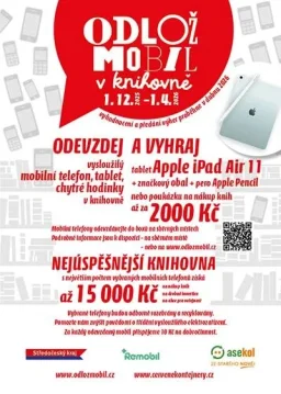 Odlož mobil v knihovně