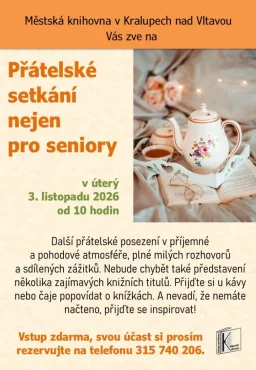 Přátelské setkání nejen pro seniory